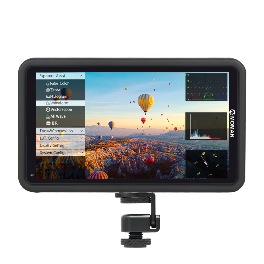 Moman M5 On Camera Monitor Touch Screen 5.5 inch Moman M5 On Camera Monitor