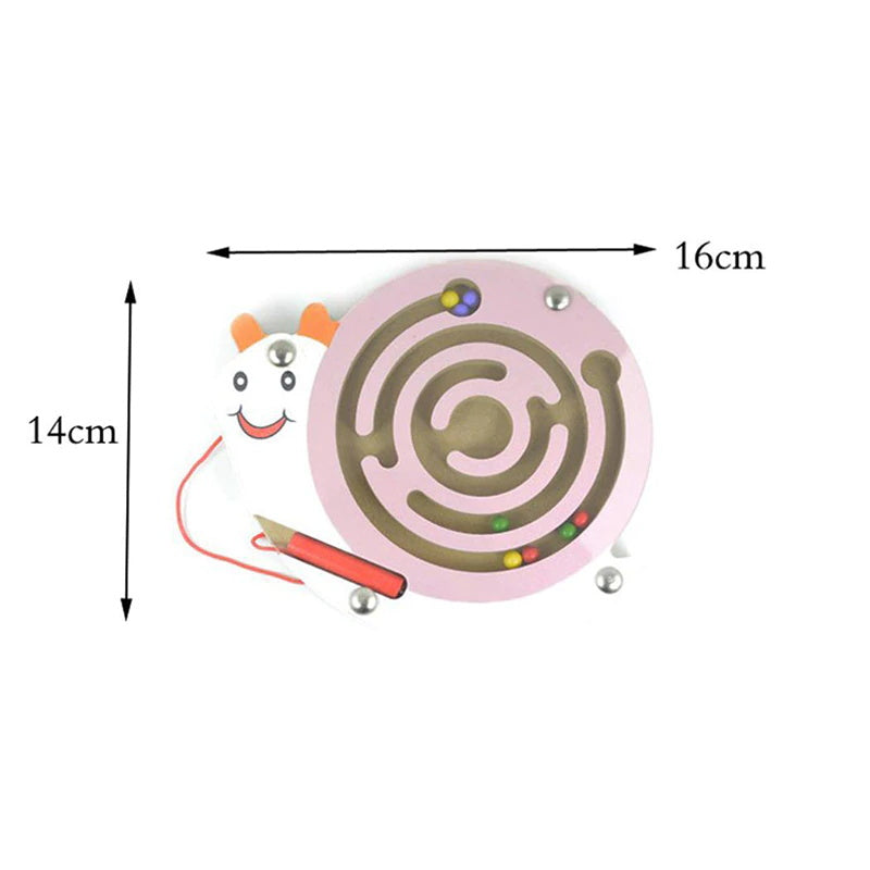 wooden animal puzzle target