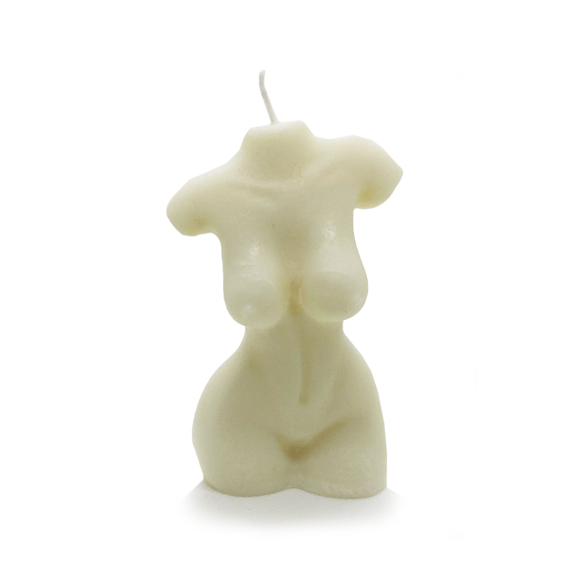 White Woman Body Candle Silklab