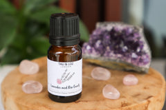 Rose Quartz and Lavender Oil