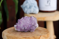 Amethyst hedgehog druzy