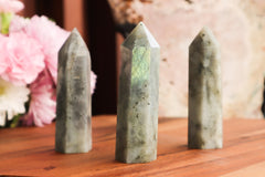 Labradorite towers