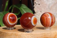 Carnelian Spheres