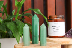 Green Aventurine towers