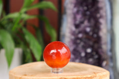 Carnelian sphere