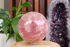 Large Rose Quartz Sphere