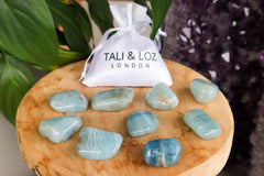 Aquamarine tumblestones