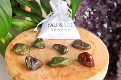 Dragonblood jasper tumblestones