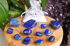 Lapis lazuli tumbles