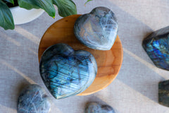 Labradorite Hearts