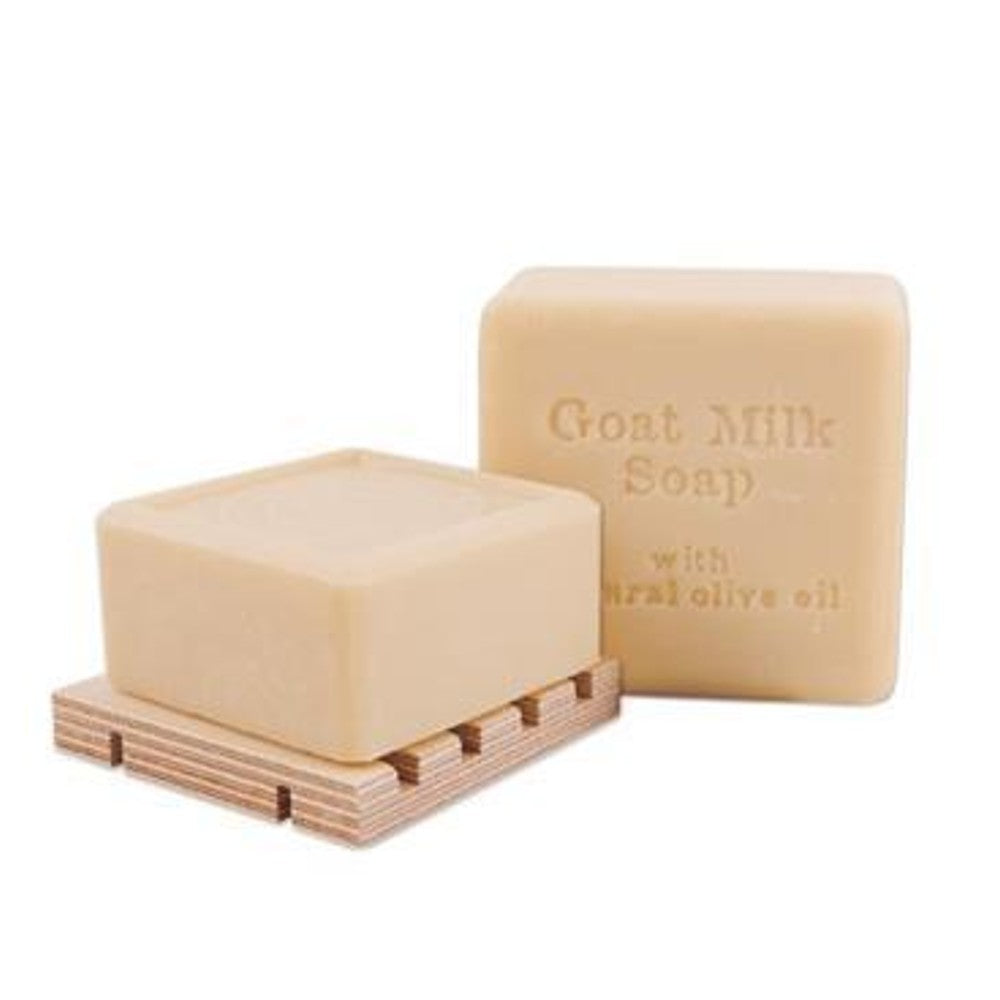 Eyup Sabri Tuncer Goats Milk Bar Soap with Wooden Soap Holder - 150G