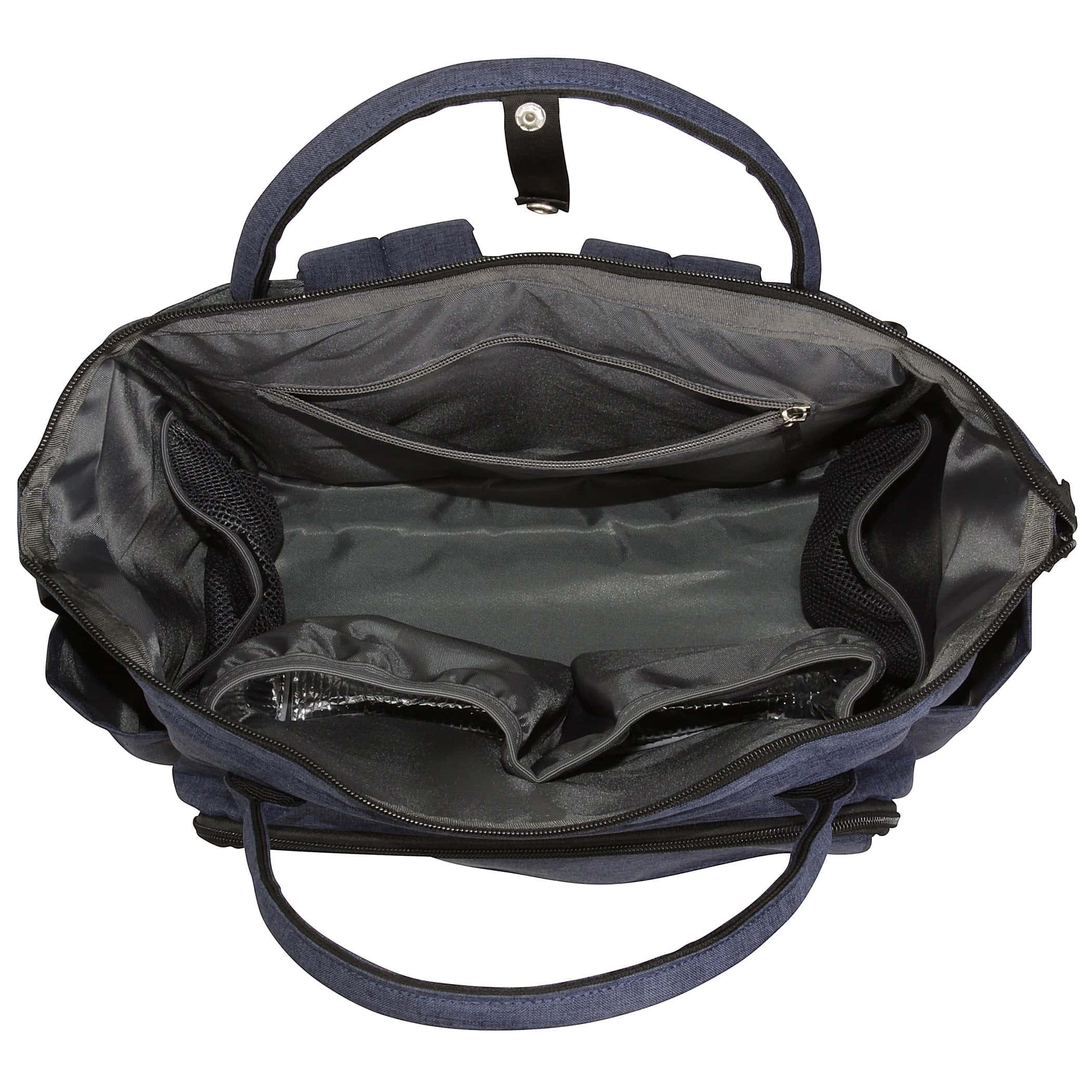 Nola Backpack - Navy Diaper Bag - Jack and Jill Boutique