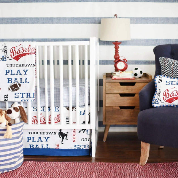 Vintage Sports Baby Bedding 44