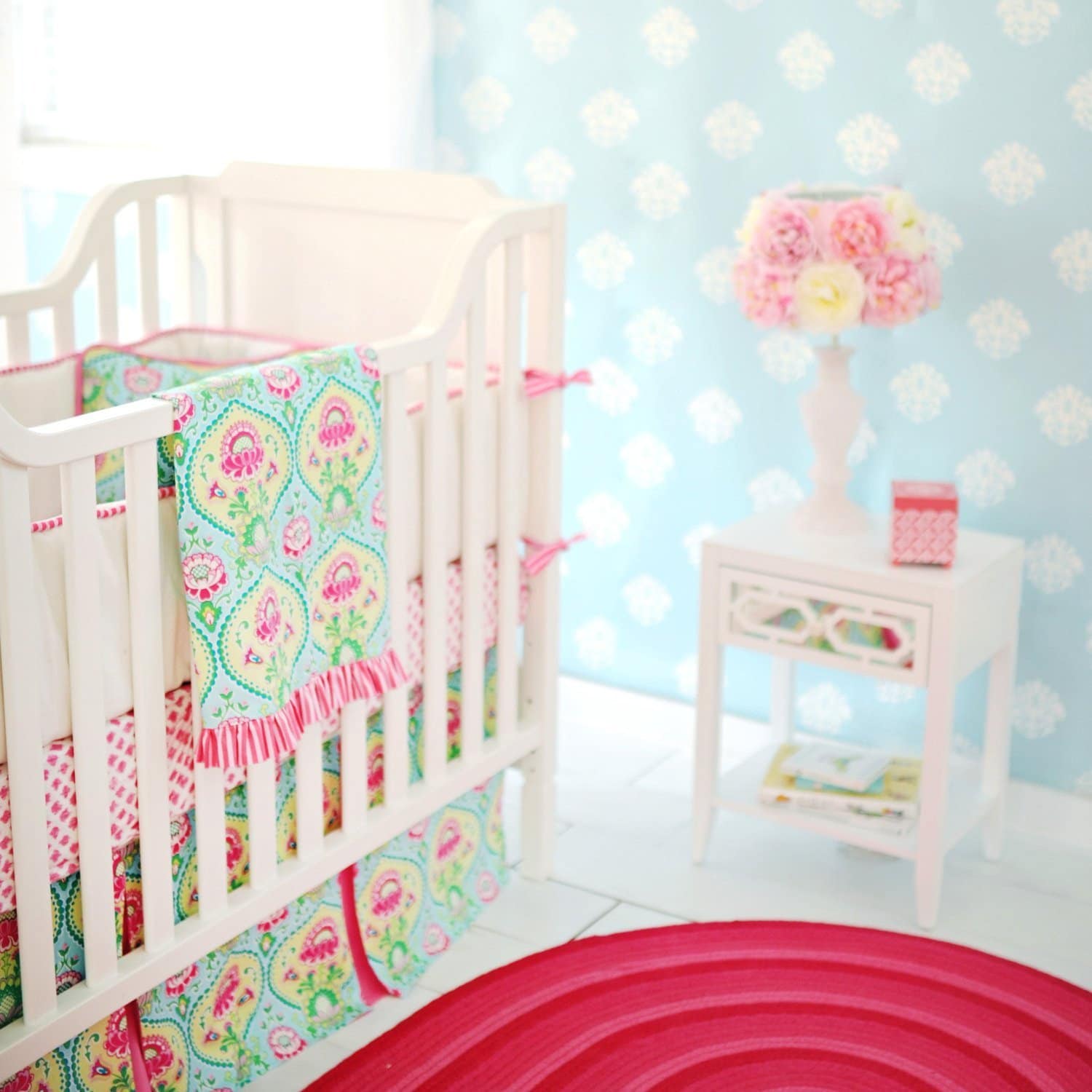 rose baby bedding