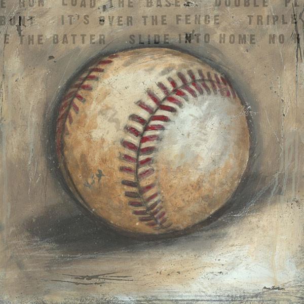 Canvas Print Baseball Ball 