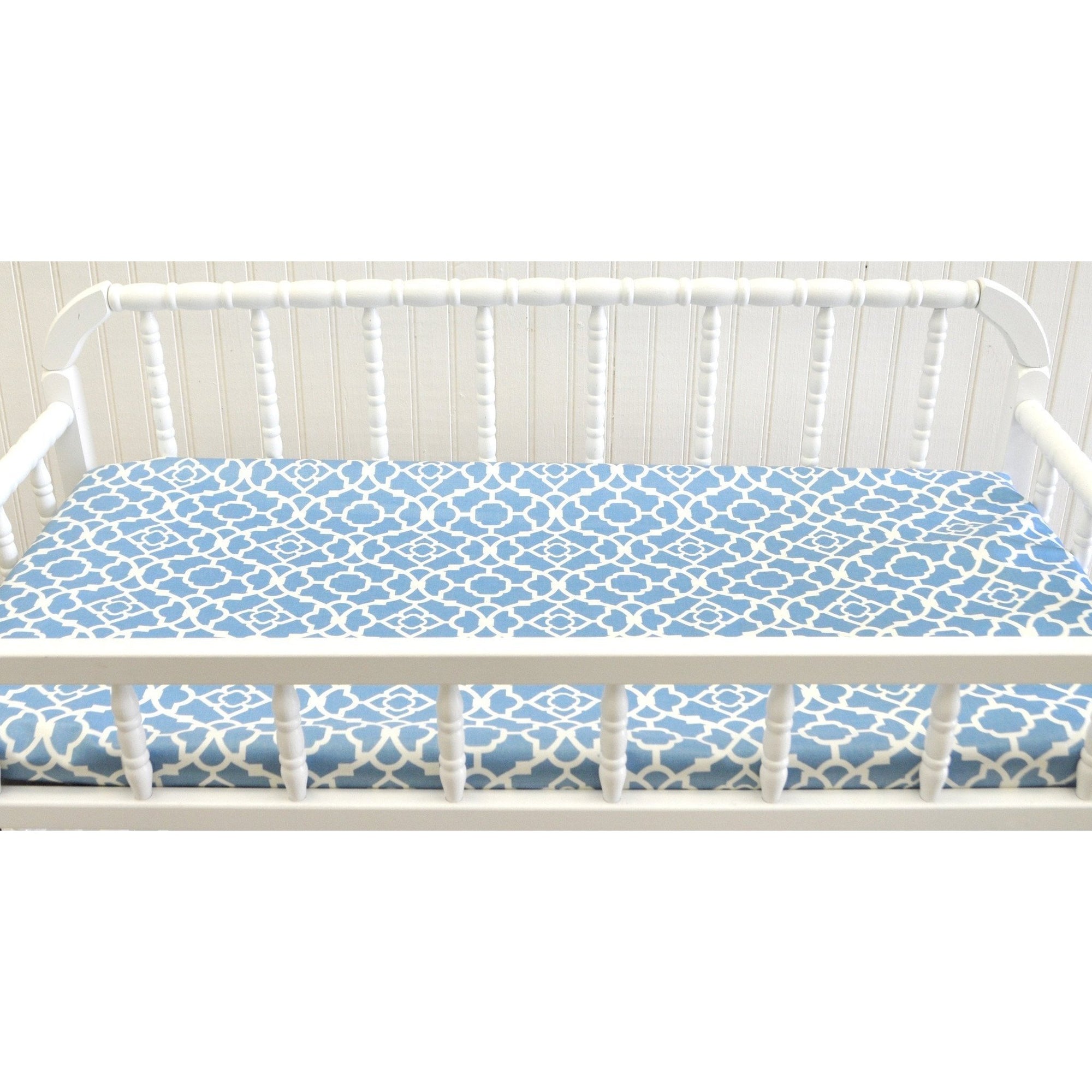 By The Bay Baby Blue White And Green Baby Bedding Set Jack And