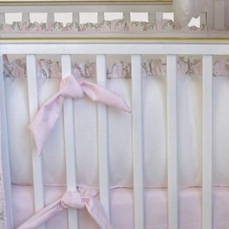 Crib Bumper Emma Luxury Baby Bedding Set Jack And Jill Boutique