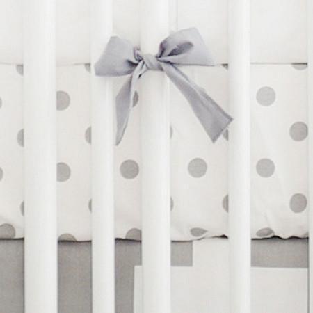 Crib Sheet Gray Swiss Cross Crib Baby Bedding Set Jack And