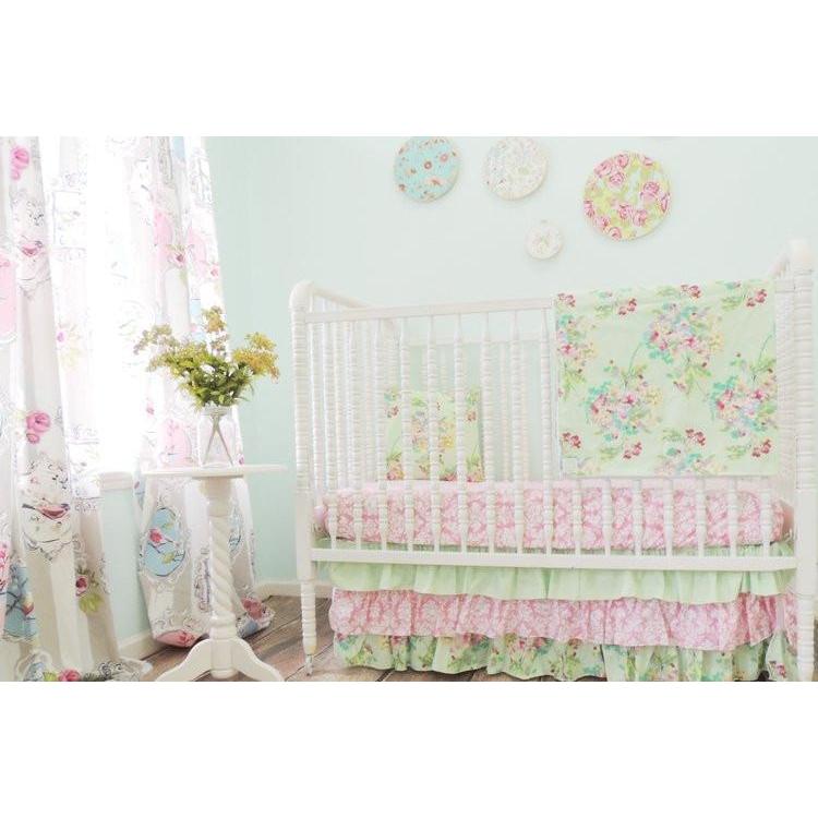 mint and pink nursery