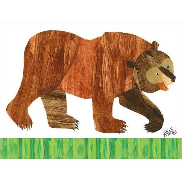 Eric Carle S Brown Bear Canvas Wall Art Jack And Jill Boutique