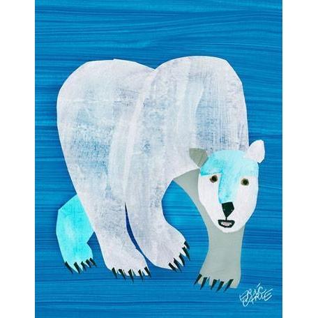 Eric Carle S Polar Bear Cover Canvas Wall Art Jack And Jill Boutique