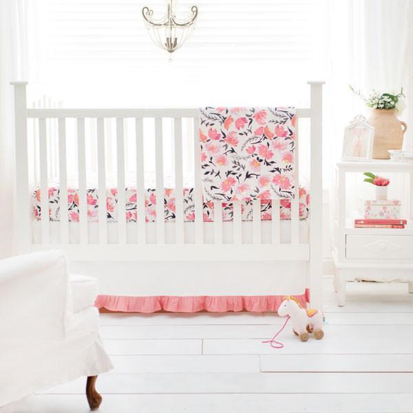 coral baby bedding