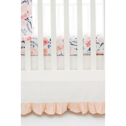 peach crib bedding