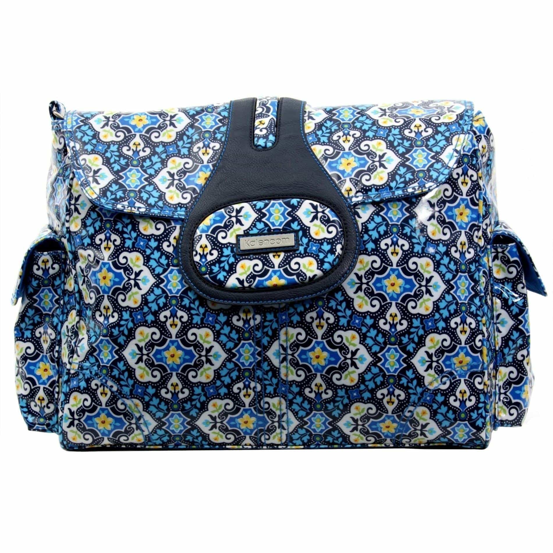 indigo diaper bag