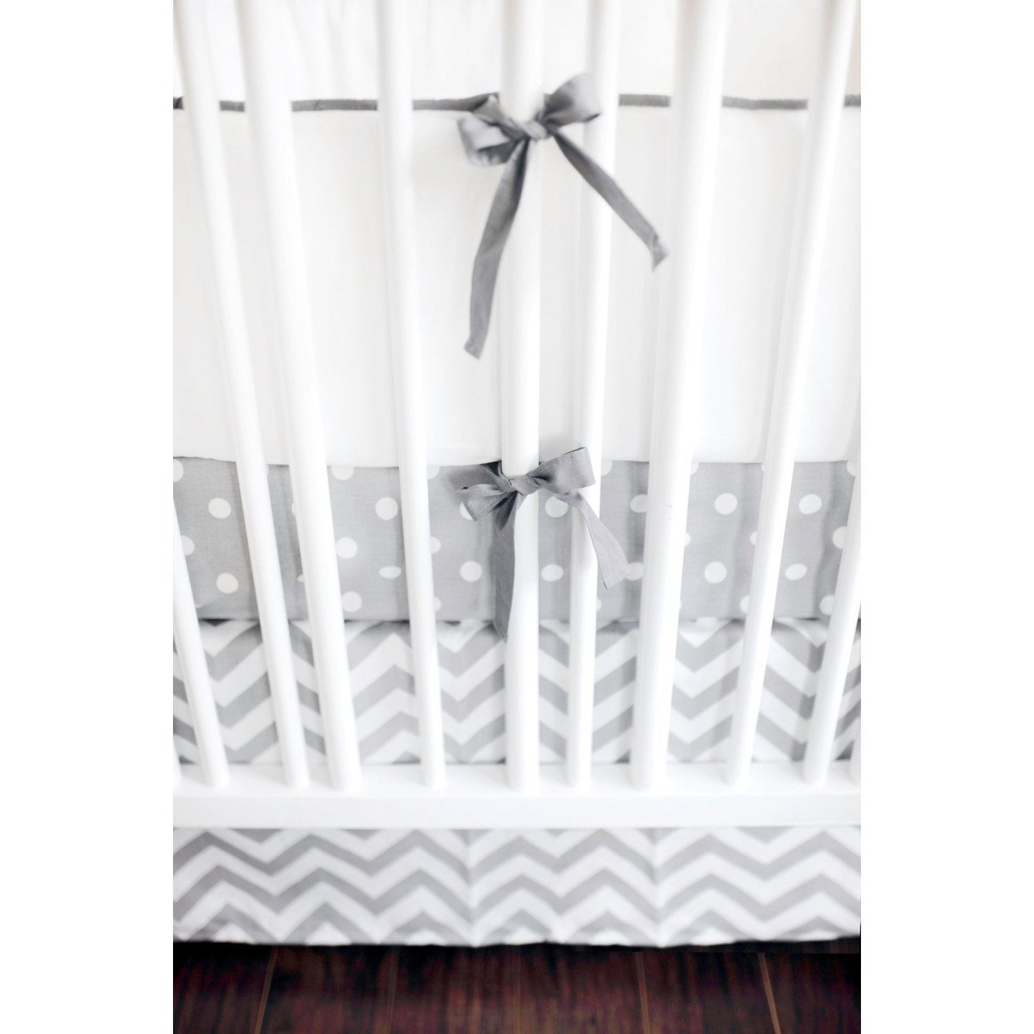 Gray Chevron Zig Zag Baby Baby Bedding Set Jack And Jill Boutique