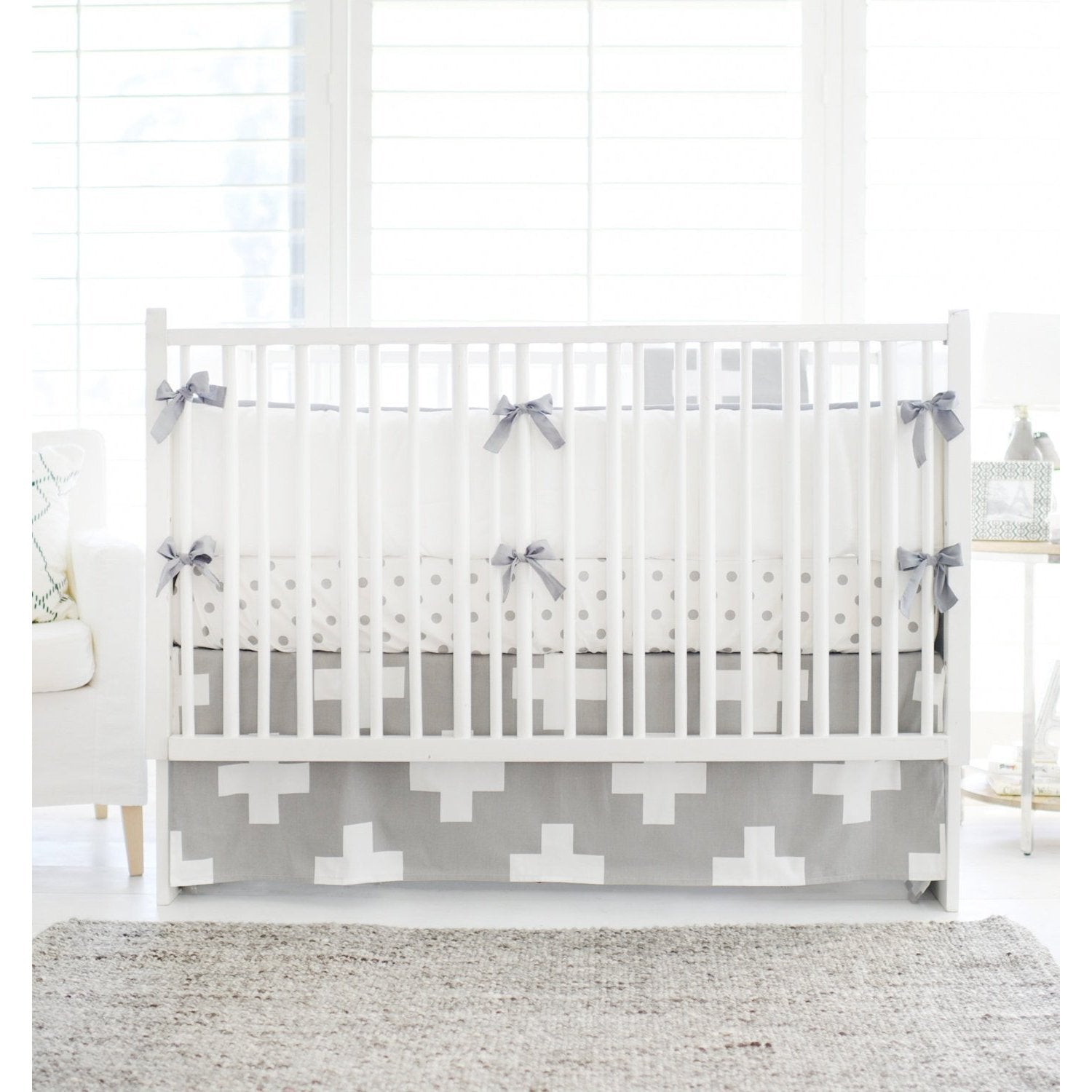 modern crib bedding