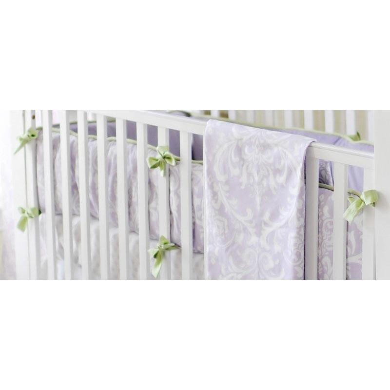 Green Lavender Bumper Lavender Gray Damask Wisteria In