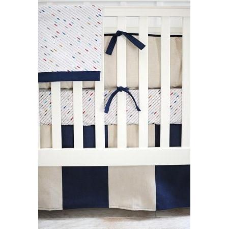 Happy Camper Navy And White Baby Bedding Set Jack And Jill Boutique