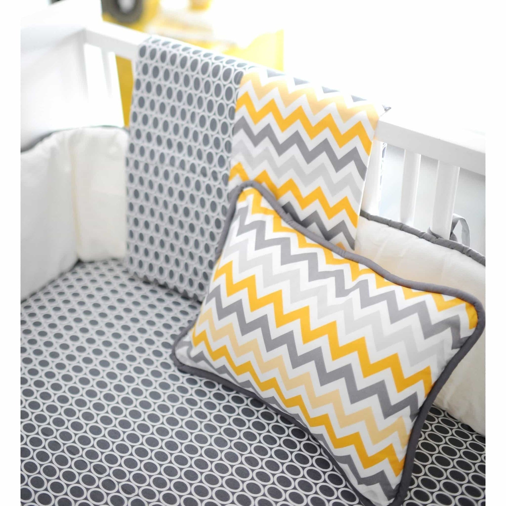 Mellow Yellow Yellow And Grey Baby Bedding Set Jack And Jill