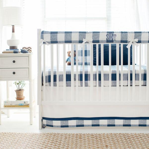 buffalo plaid crib bedding set