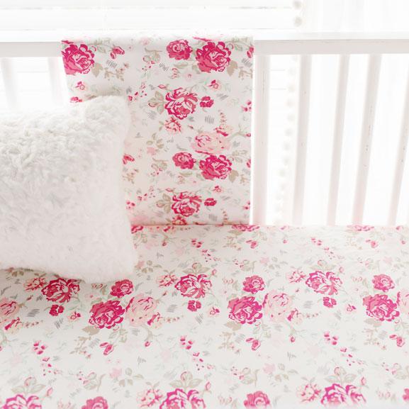 Nostalgic Rose Crib Baby Bedding Set Jack And Jill Boutique