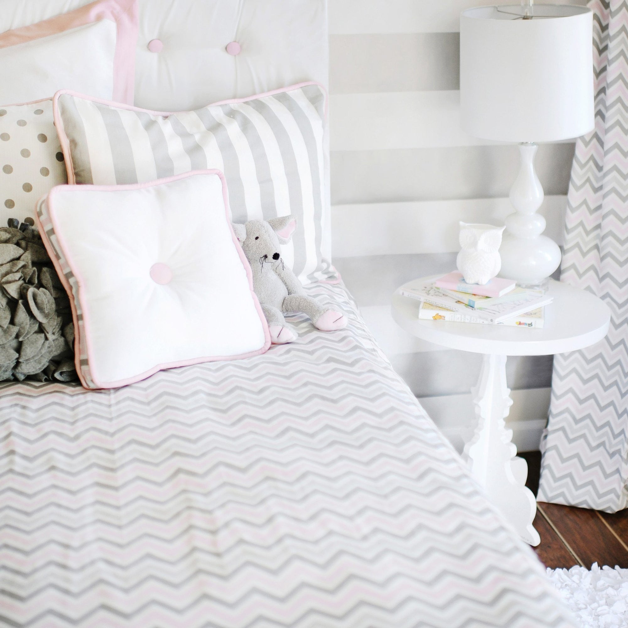 Peace Love And Pink Twin Duvet Or Coverlet Jack And Jill Boutique