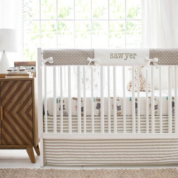 Rail Cover Animal Parade Crib Baby Bedding Set Jack And Jill