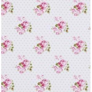 Shabby Chic Sunshine Rose Pink Blue Skies Fabric 100 Cotton Jack And Jill Boutique