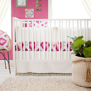 Wander in Pink Baby Bedding | Pink Aztec - Jack and Jill ...