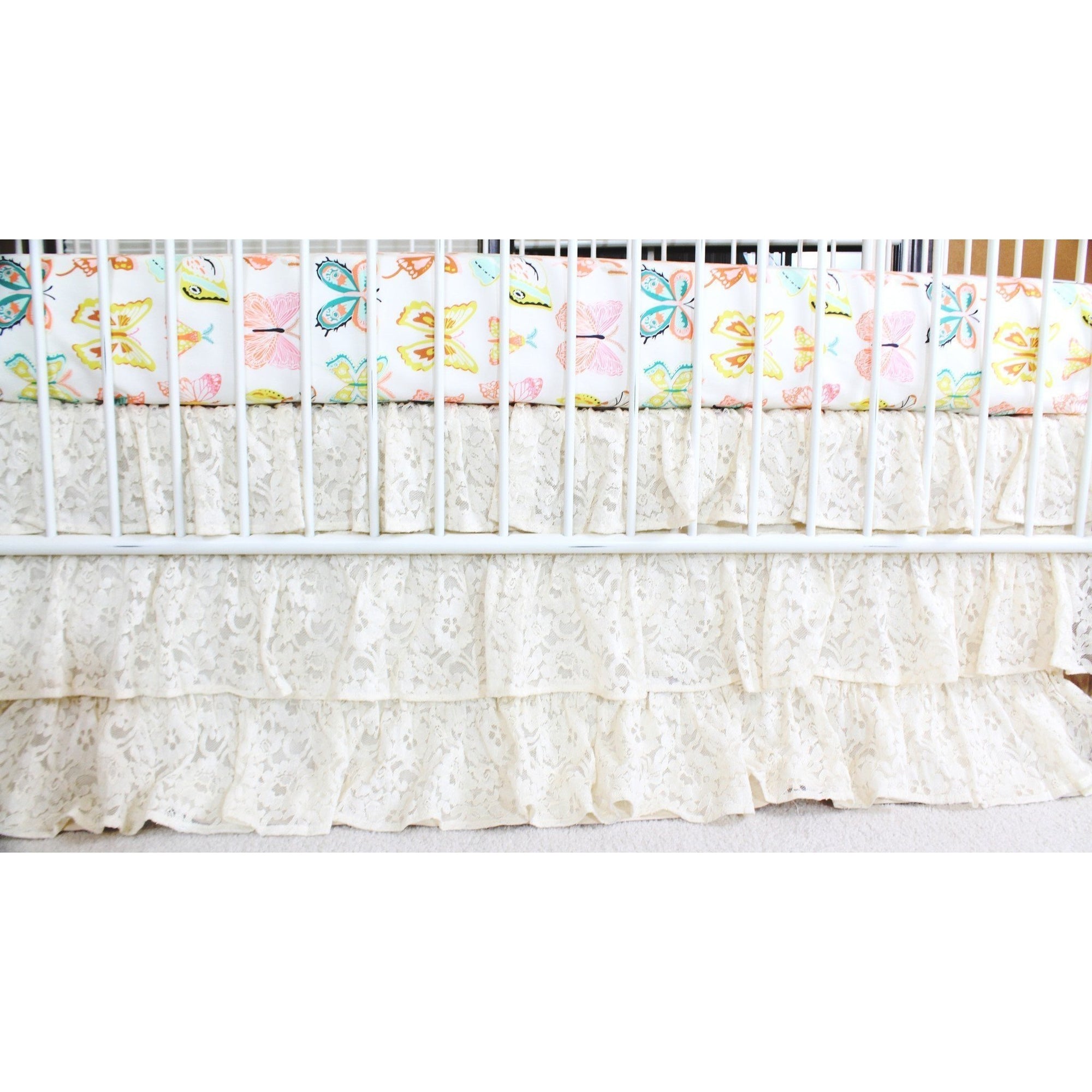 lace crib skirt