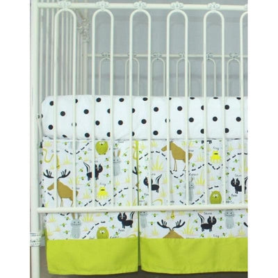 Woodland Animals Crib Bedding Animal Print Baby Bedding Set