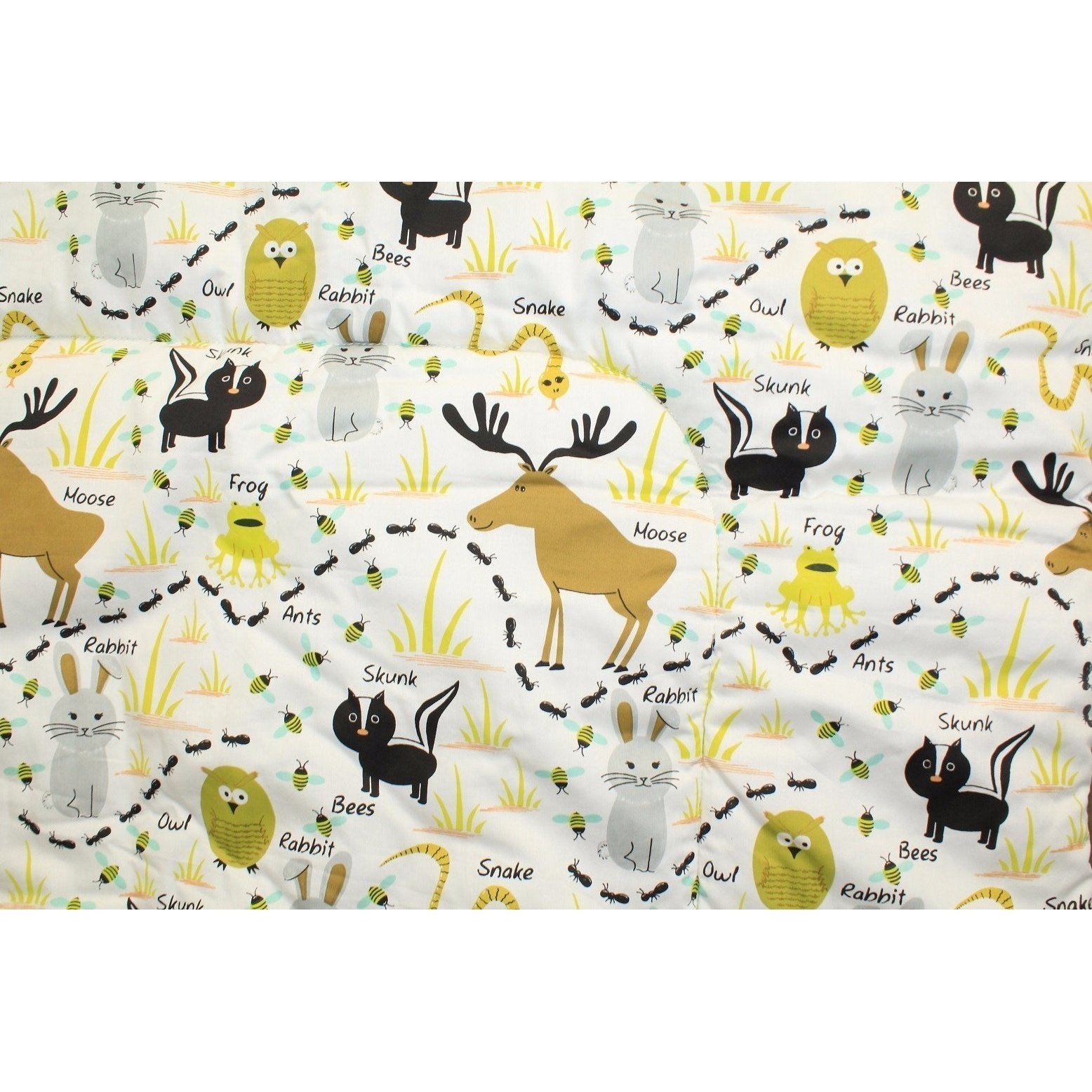 Woodland Animals Crib Bedding Animal Print Baby Bedding Set