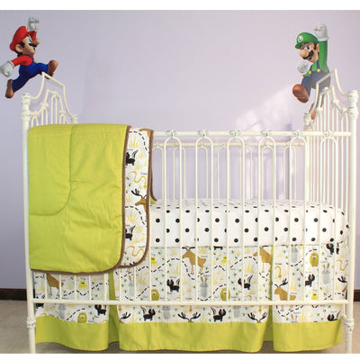 Woodland Animals Crib Bedding Animal Print Baby Bedding Set