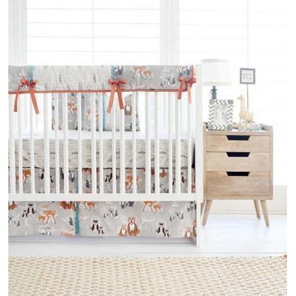 woodland crib bumper