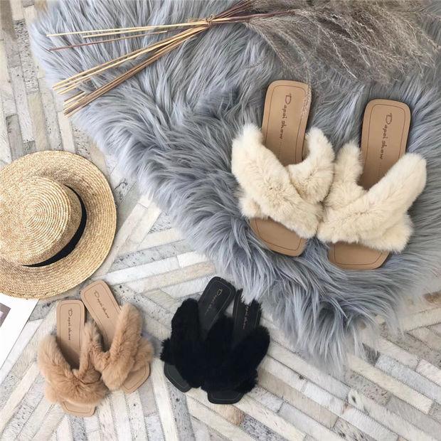 so fluffy sandals