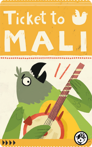 Ticket to Mali. Mr Bongo