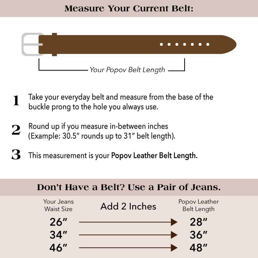 DIY Leather Belt Kit - Natural – Popov Leather