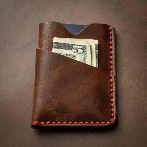 Heritage Brown card holder wallet