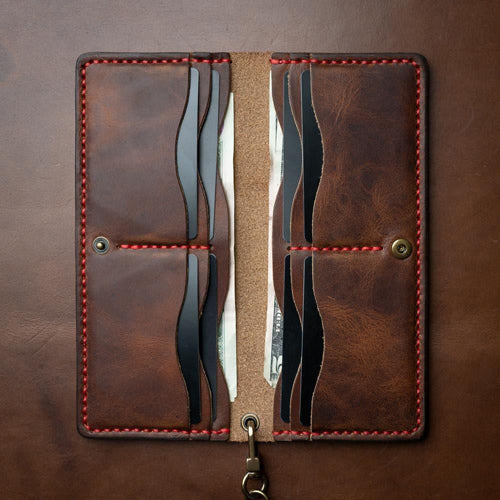 Long Wallet - Heritage Brown