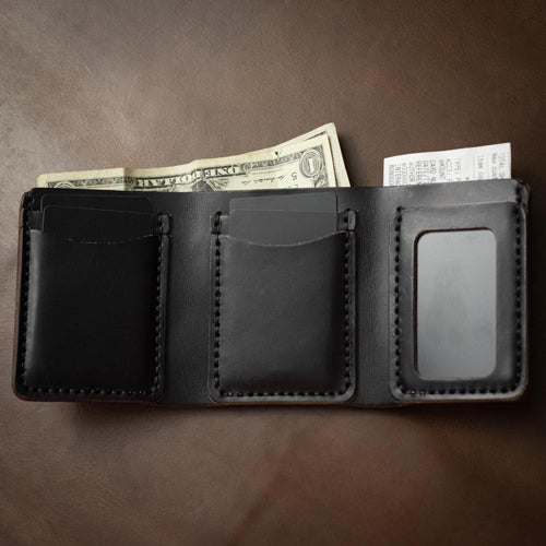 Trifold Wallet - Black